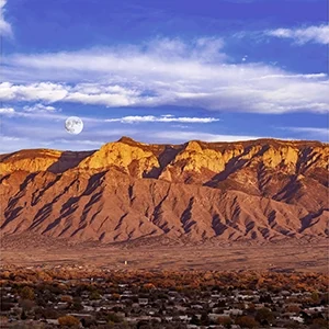 Sandia Moon Triptych