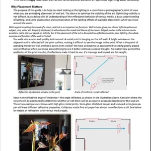 Thought Paper on Room Lighting