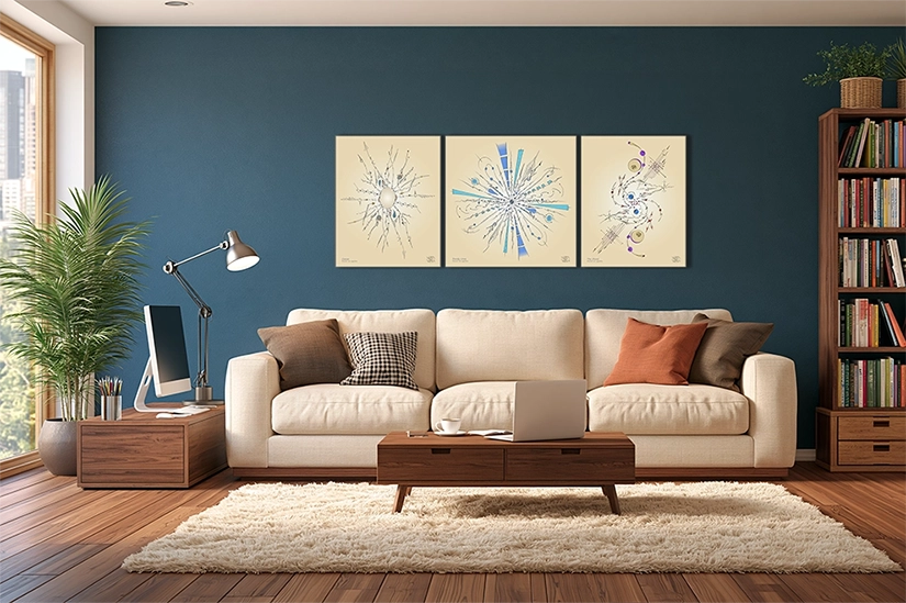 ars cognitivo Medley 1 Wall Art Print - Image 2